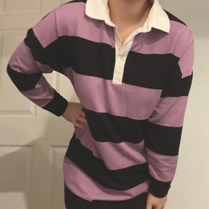 NWOT ASOS Long Sleeve Collar T-Shirt Dress